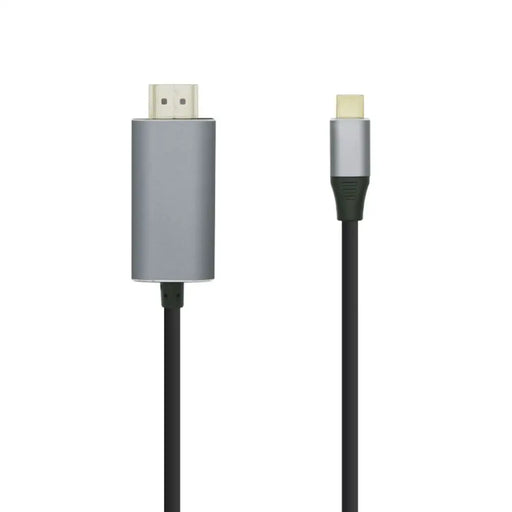Кабел USB C към HDMI Aisens A109 0393 Черен 1,8 m 4K Ultra