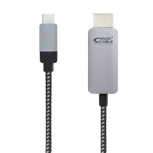 Кабел USB-C към HDMI NANOCABLE 10.15.5102 1,8 m Черен