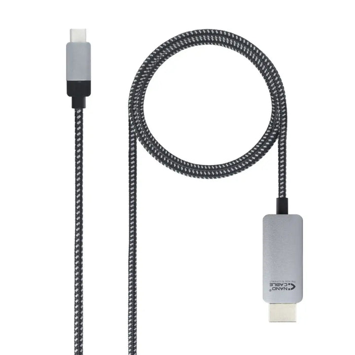 Кабел USB-C към HDMI NANOCABLE 10.15.5102 1,8 m Черен
