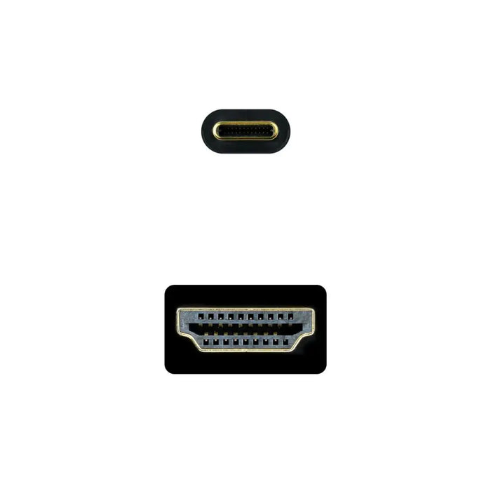 Кабел USB-C към HDMI NANOCABLE 10.15.5132 Черен 1,8 m 4K