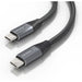 Кабел USB-C към USB-C Aisens A107-0875 Сив 3 m