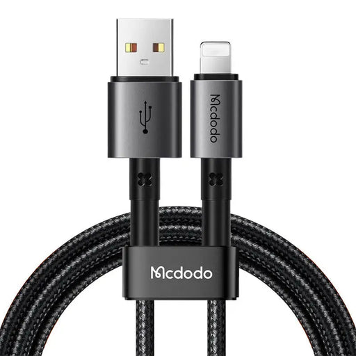 Кабел USB към Lightning Mcdodo CA - 3581 3A 1.8m черен