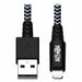 Кабел USB към Lightning Eaton M100-006-HD Черен 1,8 m