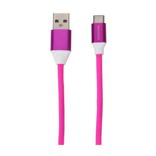 КАБЕЛ USB TYPE-C 2A 1M RAINBOW TEKMEE ЛАВЪР ТРЕЙД ООД