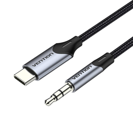 Кабел Vention BGKHF USB-C към 3.5mm 1.5m черен