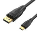 Кабел Vention CGYBH USB-C към DisplayPort 8K HD 2m черен