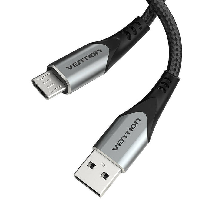 Кабел Vention COAHI USB-A 2.0 към Micro-B 3A 3m сив