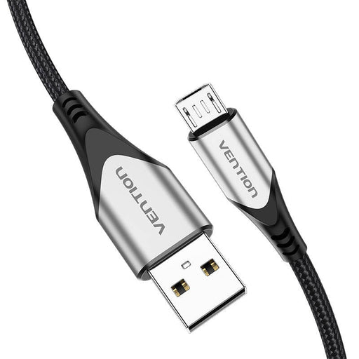 Кабел Vention COAHI USB-A 2.0 към Micro-B 3A 3m сив