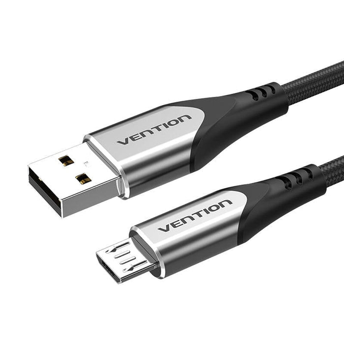 Кабел Vention COAHI USB-A 2.0 към Micro-B 3A 3m сив