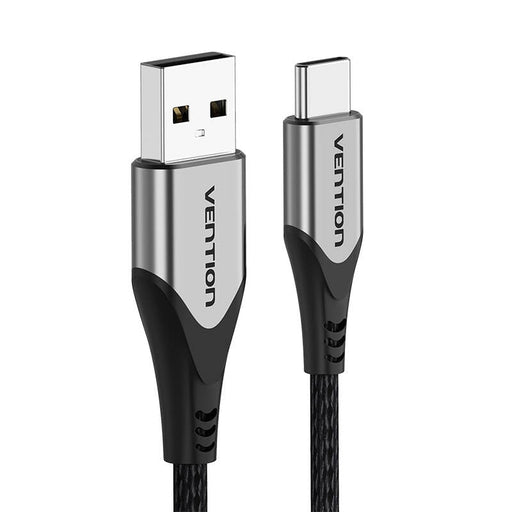 Кабел Vention CODHF USB-A 2.0 към USB-C 3A 1m сив