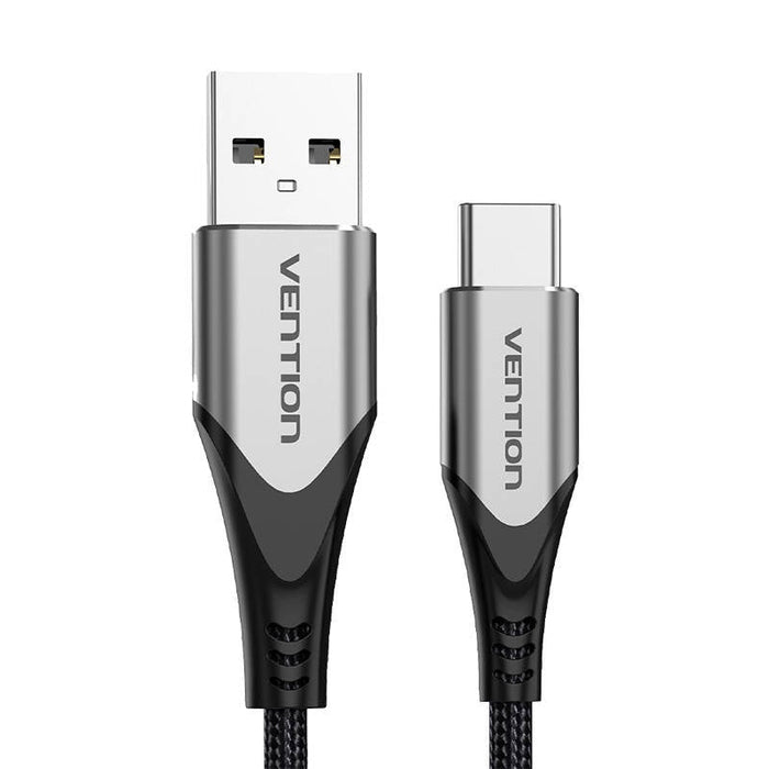 Кабел Vention CODHG USB-A 2.0 към USB-C 3A 1.5m сив