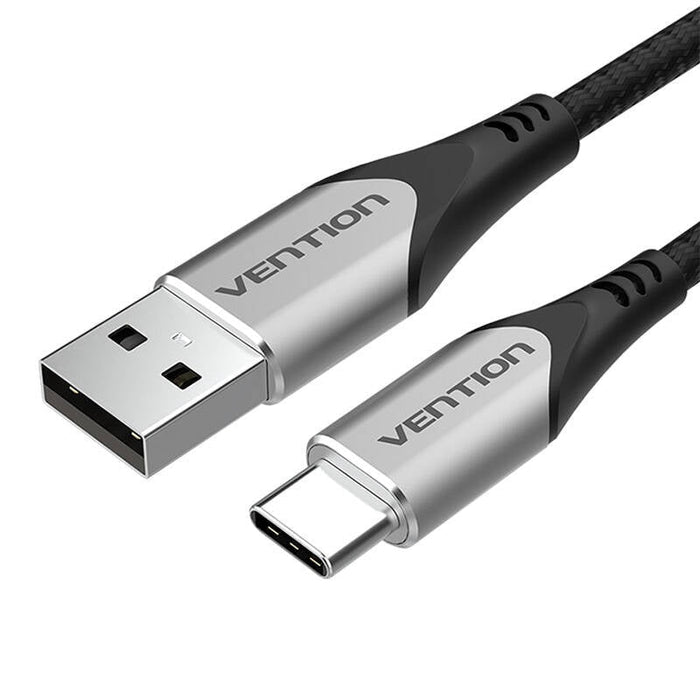 Кабел Vention CODHI USB-A 2.0 към USB-C 3A 3m сив
