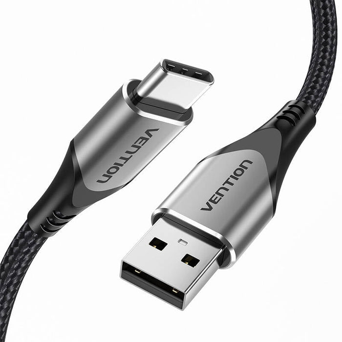 Кабел Vention CODHI USB-A 2.0 към USB-C 3A 3m сив