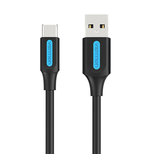 Кабел Vention COKBC USB-A 2.0 към USB-C 0.25m черен