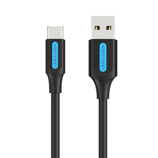 Кабел Vention COKBI USB-A 2.0 към USB-C 3A 3m черен