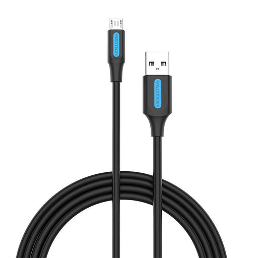 Кабел Vention COLBC USB-A 2.0 към Micro-B 3A 0.25m черен