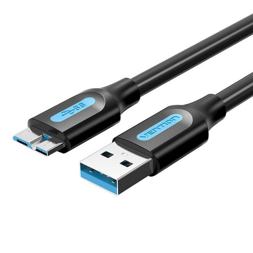 Кабел Vention COOBH USB-A 3.0 към USB-B 2m черен PVC