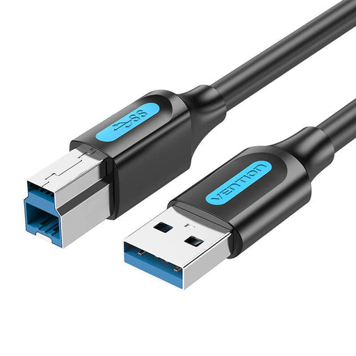 Кабел Vention COOBI USB-A 3.0 към USB-B 3m черен