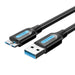 Кабел Vention COPBC USB-A 3.0 към Micro-B 0.25m черен PVC