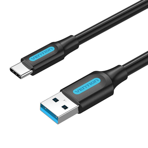 Кабел Vention COZBG USB-A 3.0 към USB-C 1.5m черен PVC