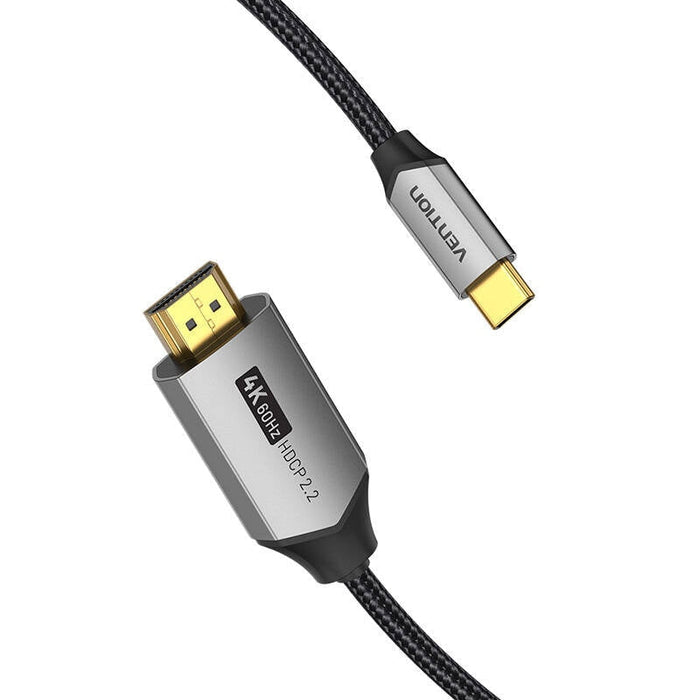 Кабел Vention CRBBG USB-C към HDMI 1.5m черен