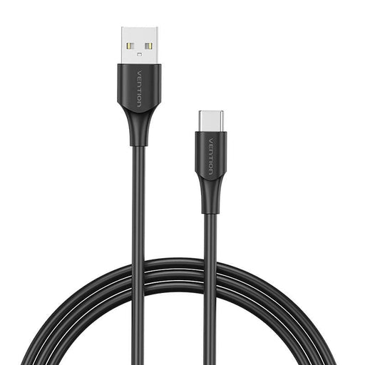 Кабел Vention CTHBF USB-A 2.0 към USB-C 3A 1m черен