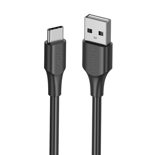 Кабел Vention CTHBI USB-A 2.0 към USB-C 3A 3m черен