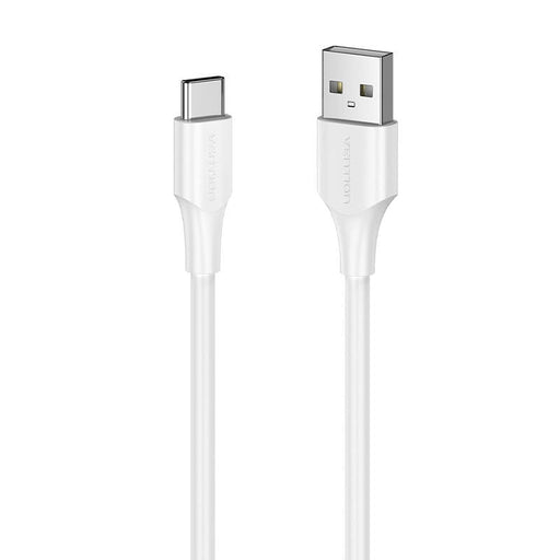 Кабел Vention CTHWF USB-A 2.0 към USB-C 3A 1m бял
