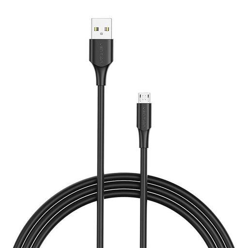 Кабел Vention CTIBC USB-A 2.0 към Micro-B 2A 0.25m черен