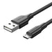 Кабел Vention CTIBC USB-A 2.0 към Micro-B 2A 0.25m черен