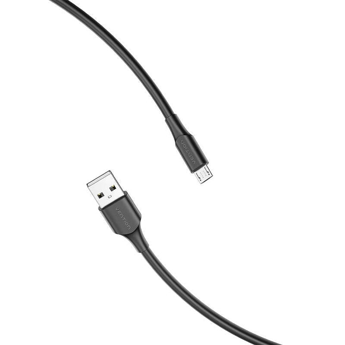 Кабел Vention CTIBH USB 2.0 към Micro-B 2A 2m черен