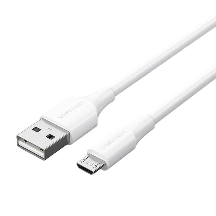 Кабел Vention CTIWH USB 2.0 към Micro-B 2A 2m бял