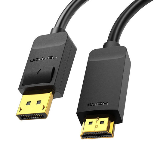 Кабел Vention HAGBH DisplayPort към HDMI 4K 2m черен