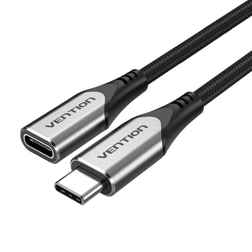 Кабел Vention TABHF USB-C 3.1 1m сив