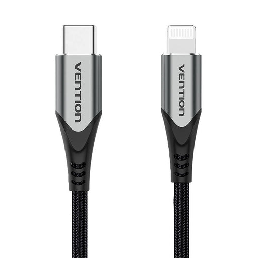 Кабел Vention TACHH USB 2.0 към Lightning 2m сив