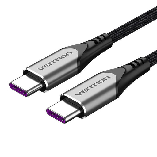 Кабел Vention TAEHD USB-C 2.0 към USB-C 5A 0.5m сив