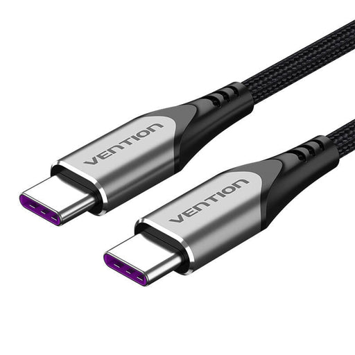 Кабел Vention TAEHH USB-C 2.0 към USB-C 5A 2m сив