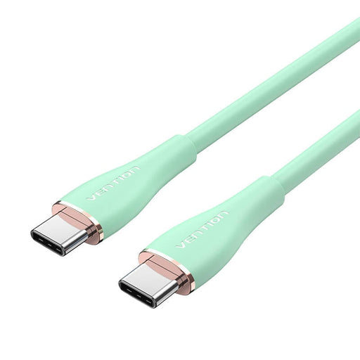 Кабел Vention TAWGF USB-C 2.0 към USB-C 5A 1m светлозелен
