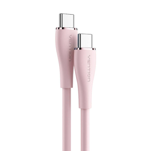 Кабел Vention TAWPF USB-C 2.0 към USB-C 5A 1m розов