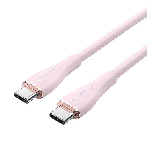 Кабел Vention TAWPG USB-C 2.0 към USB-C 5A 1.5m розов