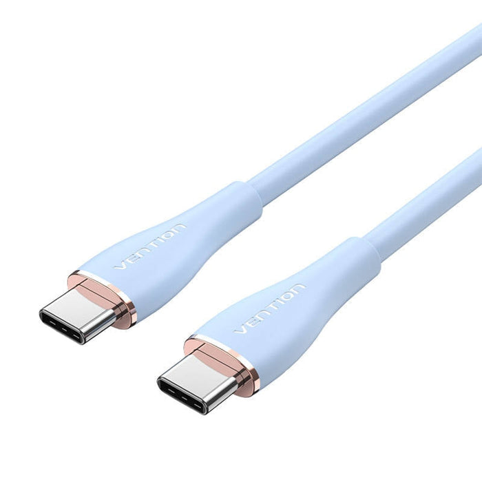 Кабел Vention TAWSF USB-C 2.0 към USB-C 5A 1m светлосин