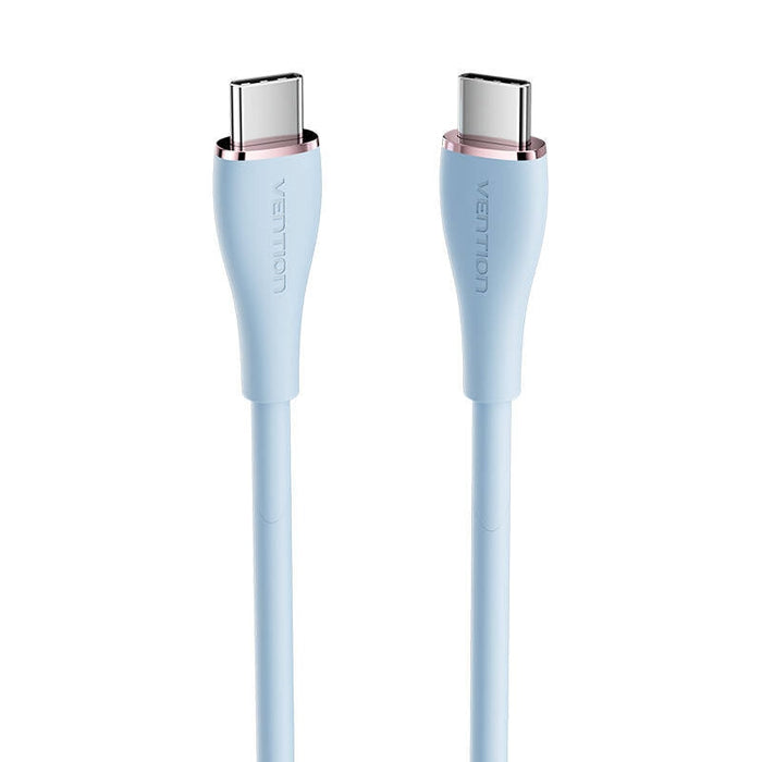 Кабел Vention TAWSG USB-C 2.0 към USB-C 5A 1.5m светлосин