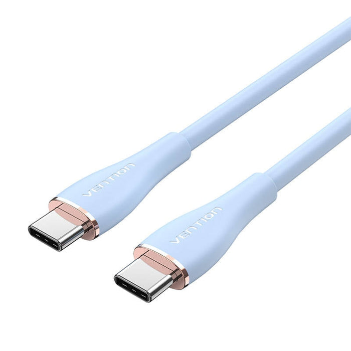 Кабел Vention TAWSG USB-C 2.0 към USB-C 5A 1.5m светлосин
