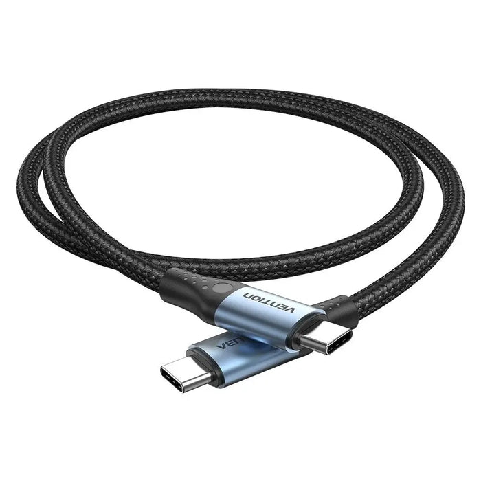 Кабел Vention USB 2.0 5A 240W 1.5m ЧЕРЕН USB-C към C