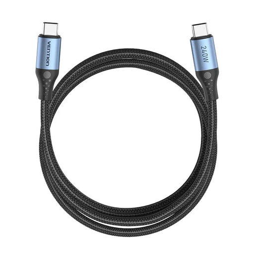 Кабел Vention USB 2.0 5A 240W 1.5m ЧЕРЕН USB-C към C