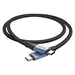 Кабел Vention USB 2.0 5A 240W 1m ЧЕРЕН USB-C към C