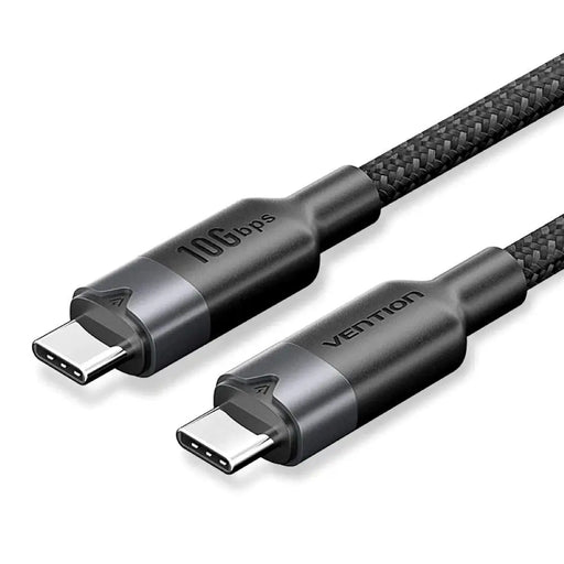 Кабел Vention USB 3.2 5A 10Gbps 1m BK USB-C към C