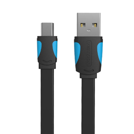 Кабел Vention VAS-A14-B100 USB-A 2.0 към MiniUSB 1m черен