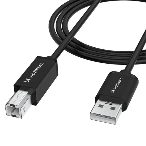 Кабел Wozinsky WKDDY4S USB-B - USB-A 480Mb/s 1 м - черен