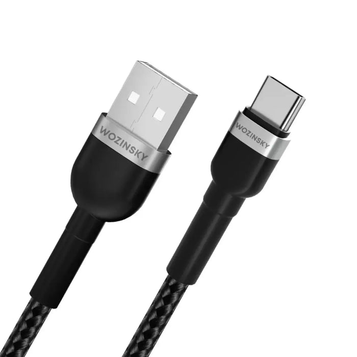 Кабел Wozinsky WNBAC1 USB-A / USB-C 2.4A 1m черен
